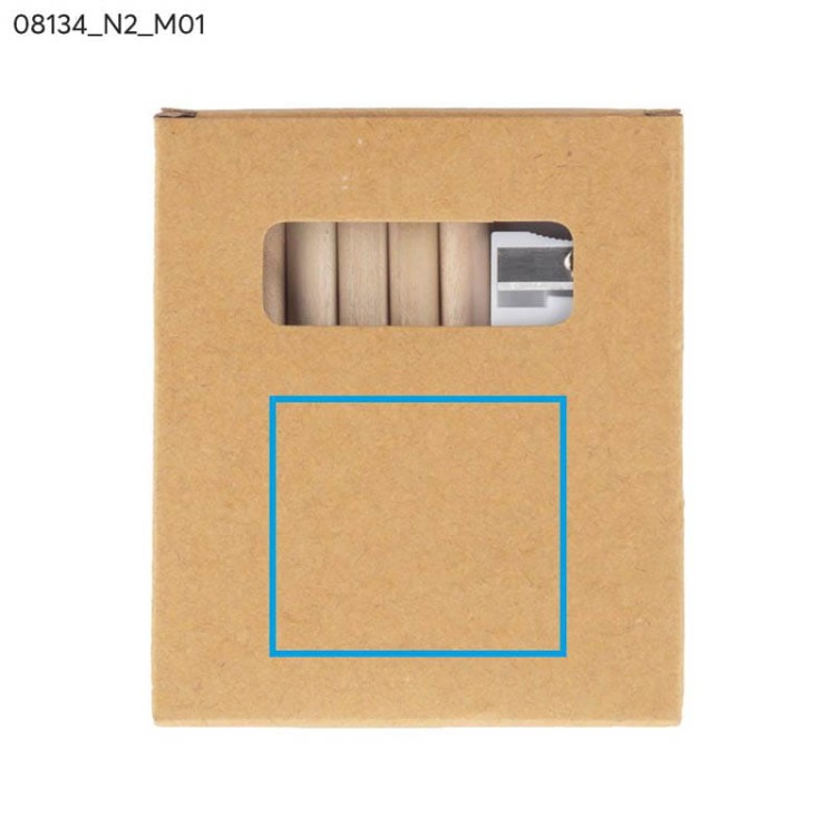 Kredki z kolorowanką SANTI brązowy