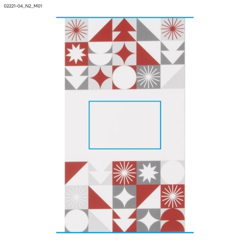 Owijka prezentowa WRAPY czerwony