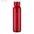 Butelka szklana VERRE 500 ml czerwony