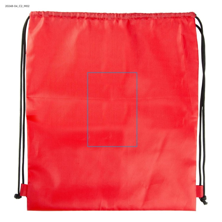 Worek na sznurkach VALO czerwony