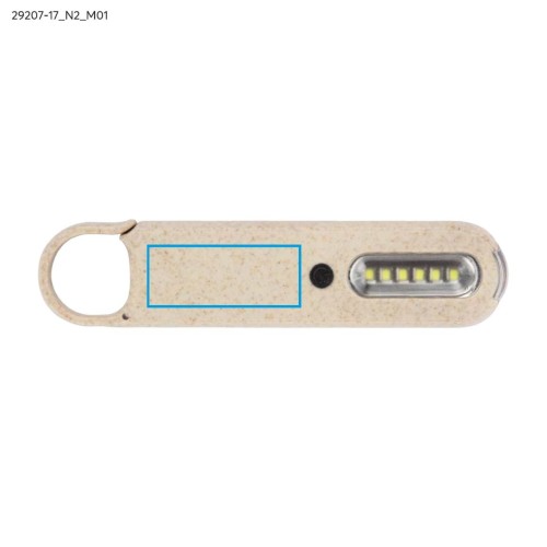 Latarka PROKO 2 beżowy (naturalny)