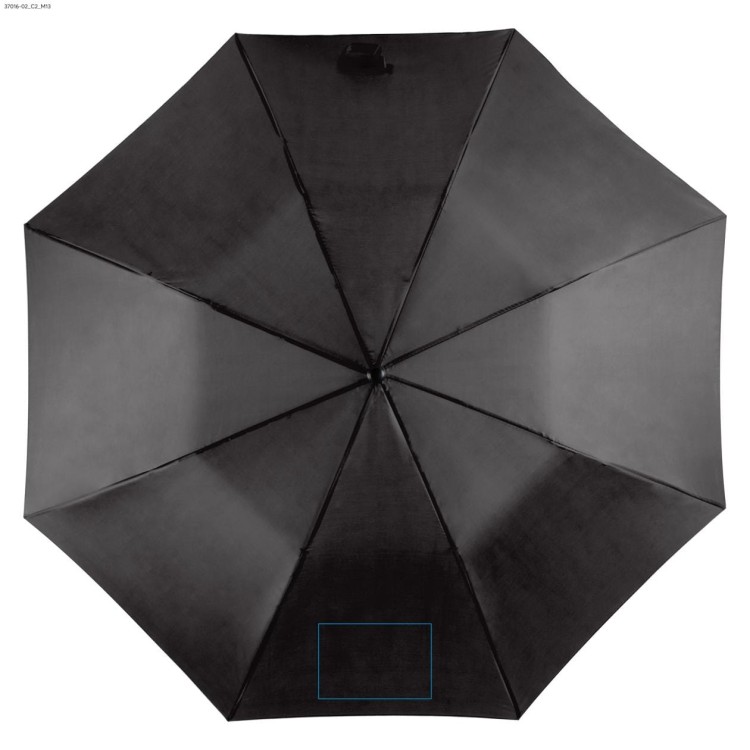 Parasol SAMER składany czarny