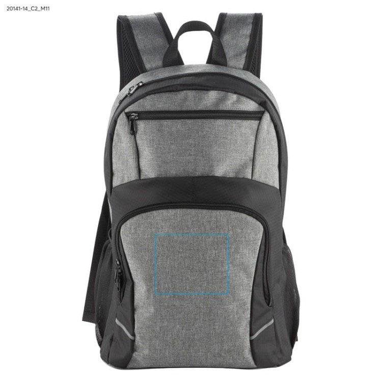 Plecak RPET UTILE popielaty (szary)