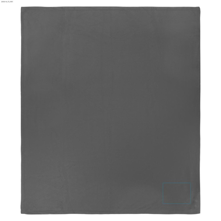 Koc RPET KOLI popielaty (szary)