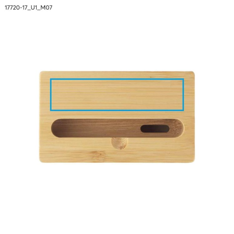 Stojak - eko głośnik na telefon RESONA beżowy (naturalny)