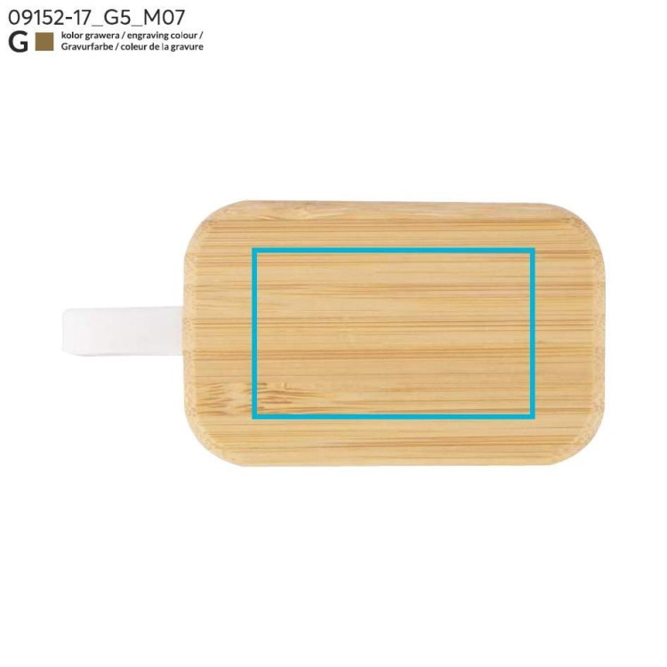 Słuchawki bezprzewodowe BAHO beżowy (naturalny)