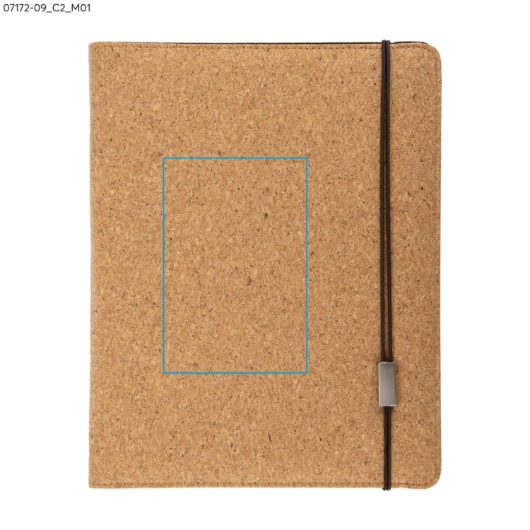 Teczka konferencyjna AGENDE A4 brązowy