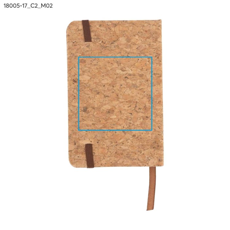 Notes CORA A6 beżowy (naturalny)