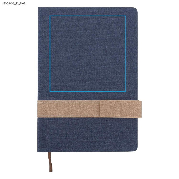 Notes z zapięciem ELITE A5 granatowy