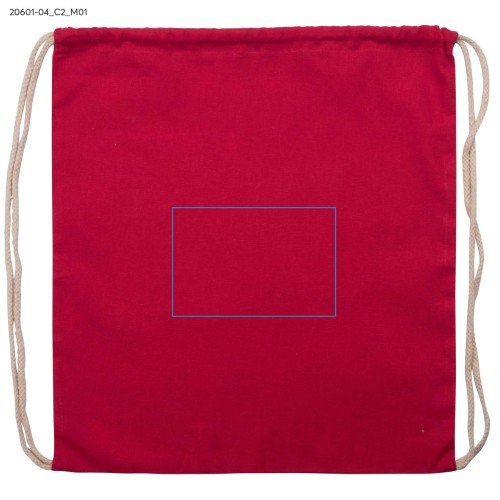 Worek bawełniany WOLITE COLOR czerwony