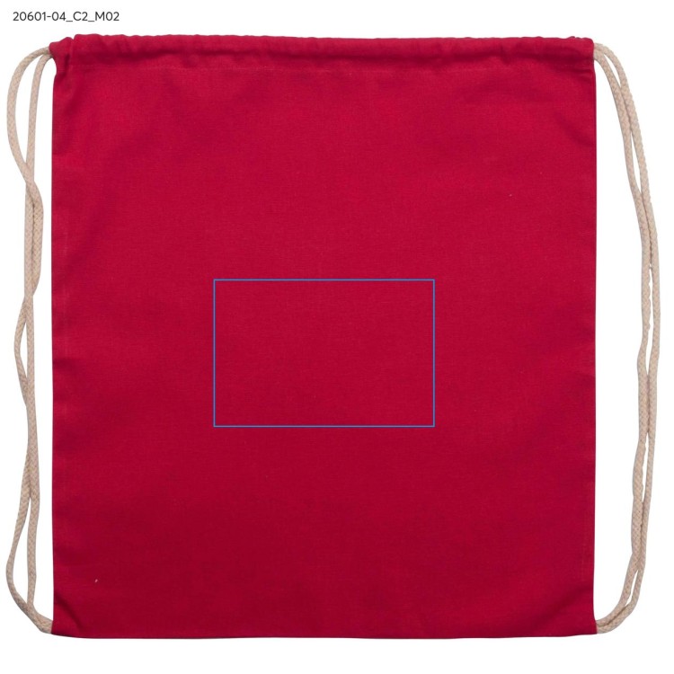 Worek bawełniany WOLITE COLOR czerwony