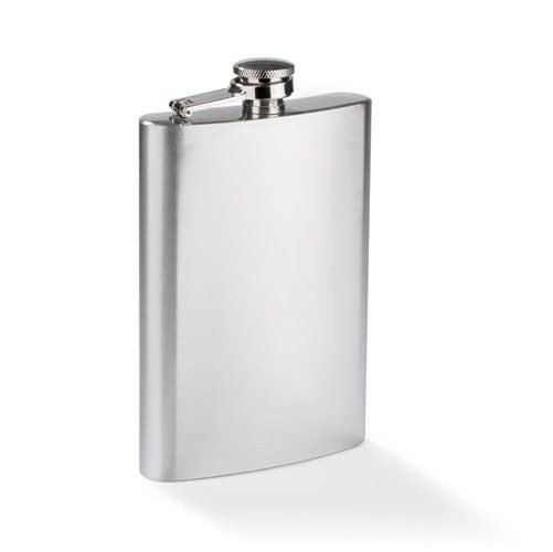 Piersiówka NEVIS 240 ml srebrny