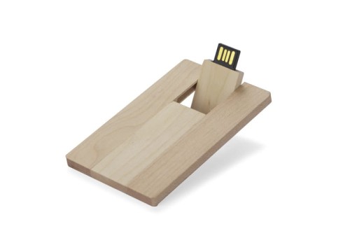 Pamięć USB WOODCART 16 GB brązowy