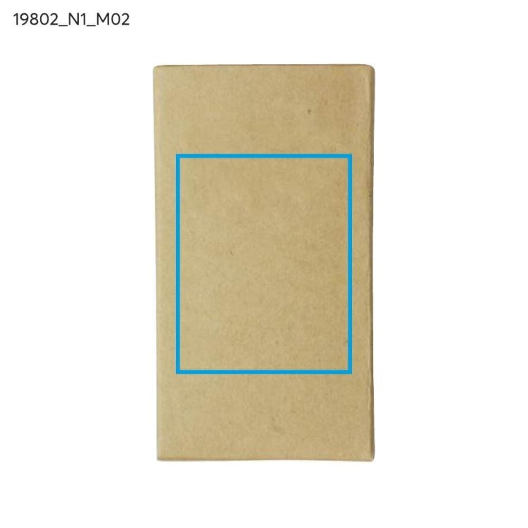 Kredki świecowe 6 szt. PICTA beżowy (naturalny)