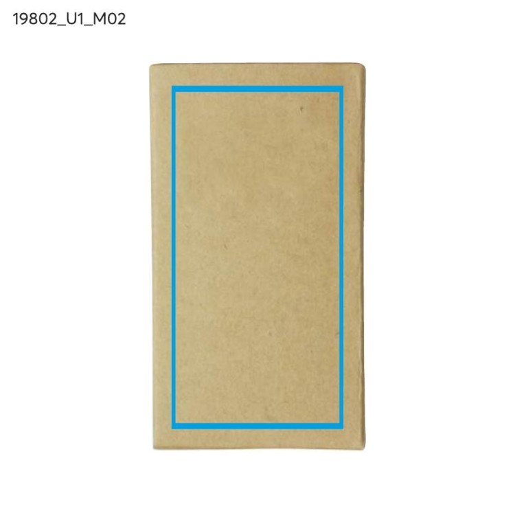 Kredki świecowe 6 szt. PICTA beżowy (naturalny)