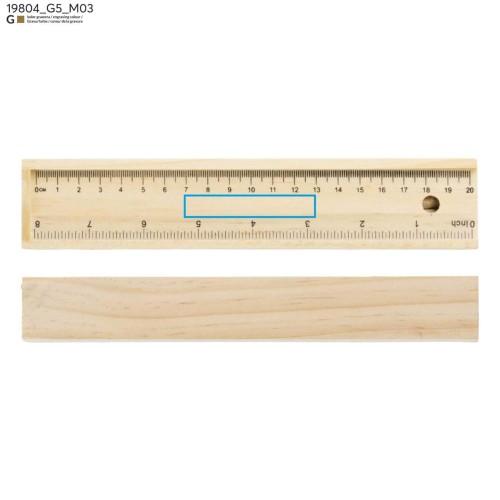 Piórnik z kredkami 12 szt. KRASI beżowy (naturalny)