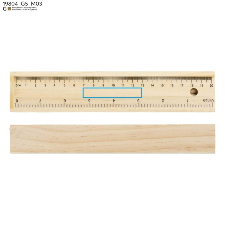 Piórnik z kredkami 12 szt. KRASI beżowy (naturalny)