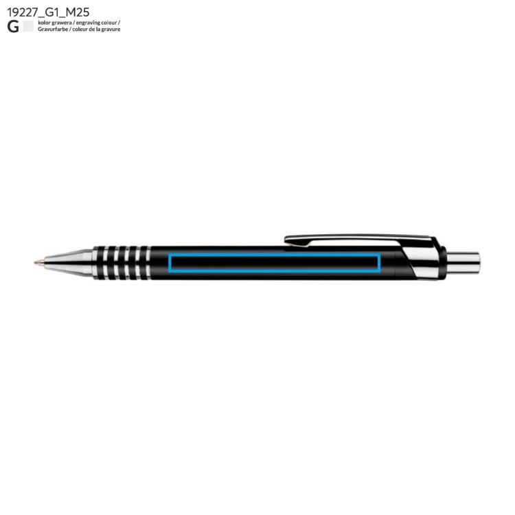 Zestaw piśmienniczy DAKOTA czarny