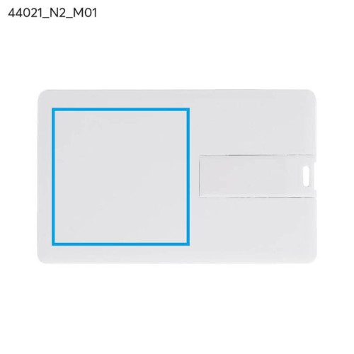 Pamięć USB KARTA 8 GB biały