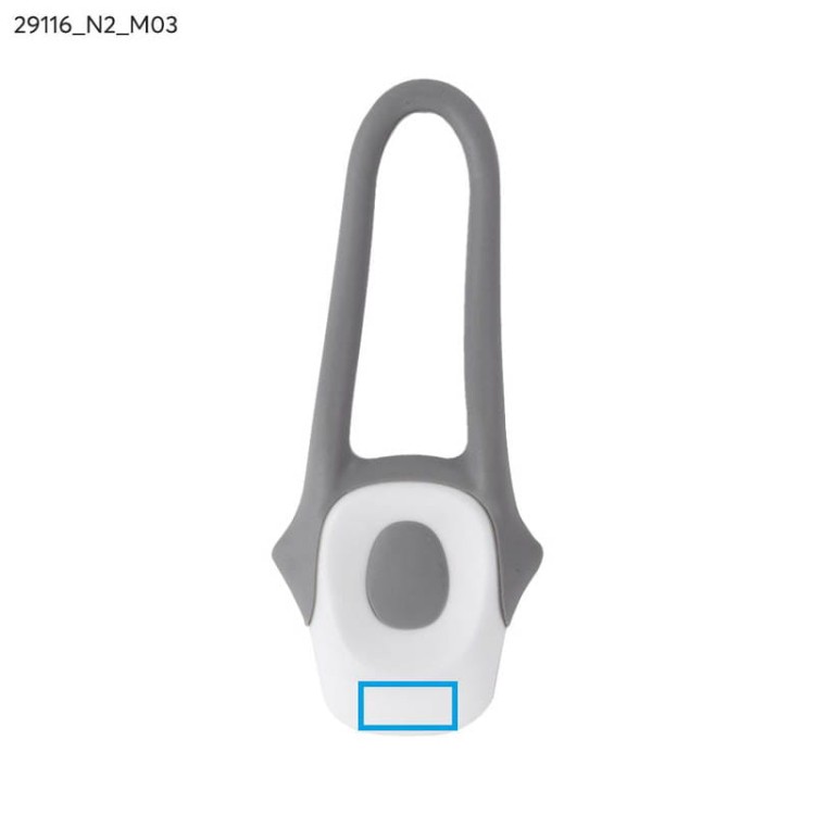 Lampka rowerowa COUTI przednia (białe diody) biały