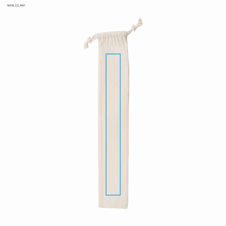 Zestaw słomek ROKKO srebrny