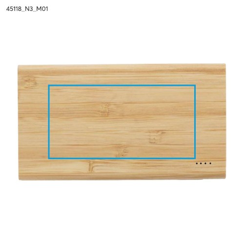 Power bank SILVA 8000 mAh brązowy