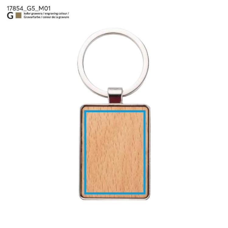 Brelok RENGO beżowy (naturalny)