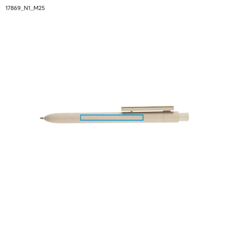 Notes RITTO A5 z długopisem brązowy