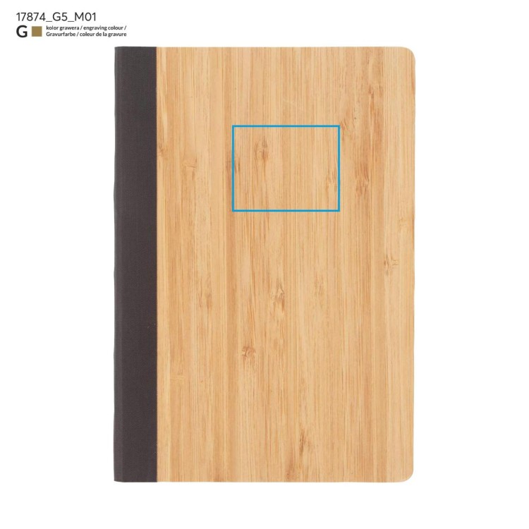 Notes SASSO A5 brązowy