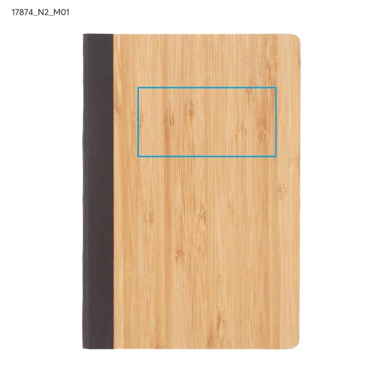 Notes SASSO A5 brązowy