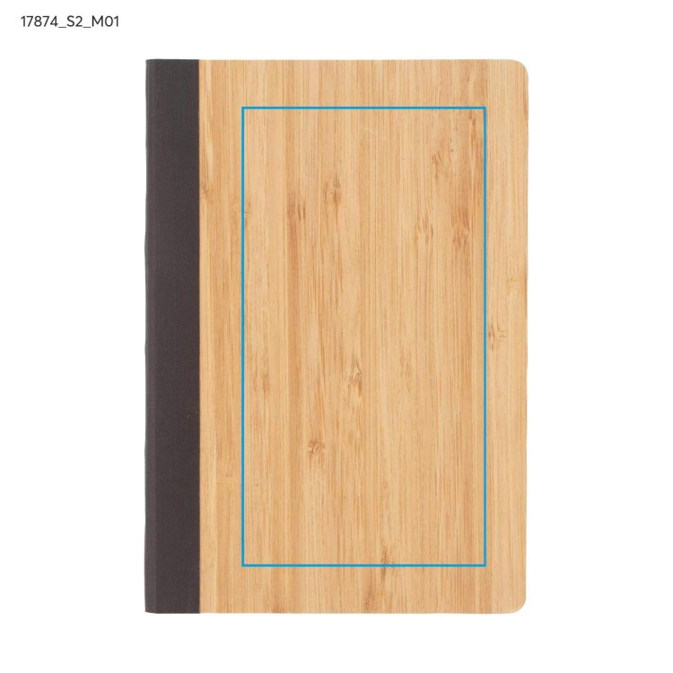 Notes SASSO A5 brązowy