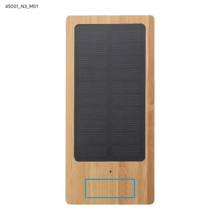 Power bank solarny SONNEN 10000 mAh brązowy
