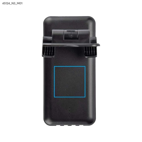 Power bank ze stojakiem SEGURO 10 000 mAh czarny