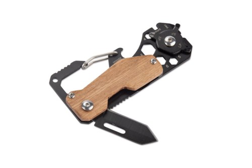 Narzędzie wielofunkcyjne FINLI brązowy z logo