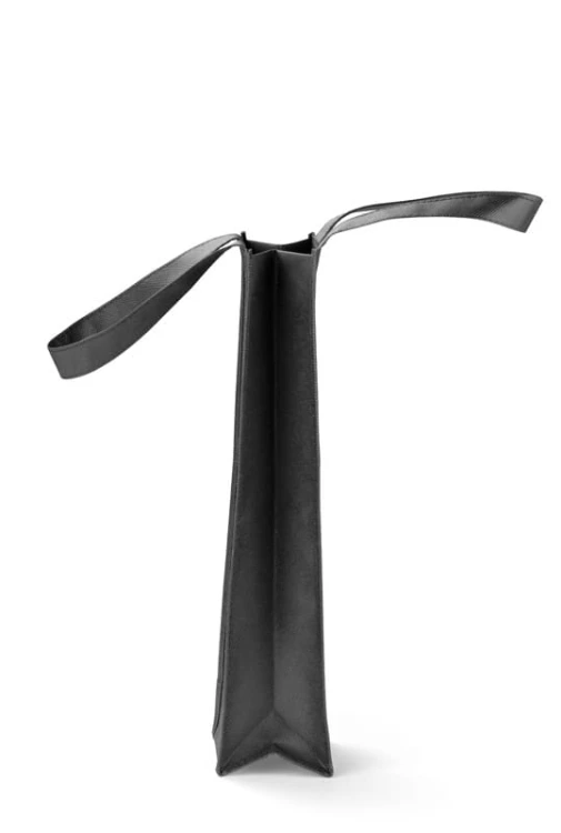 Torebka na wino BINU czarny z logo