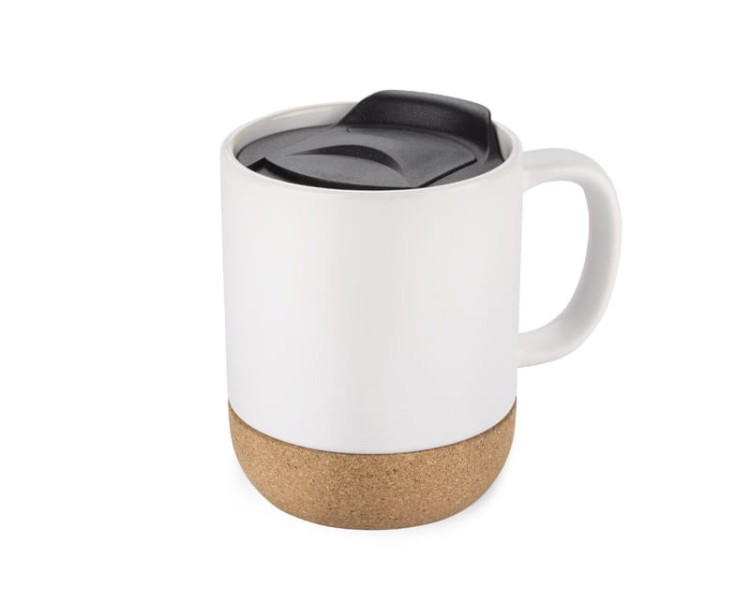 Kubek SOFTEL 300 ml biały z logo