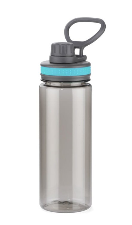 Bidon GREY 700 ml błękitny z logo