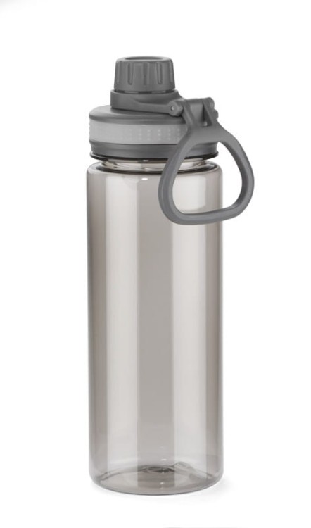 Bidon GREY 700 ml popielaty (szary) z logo