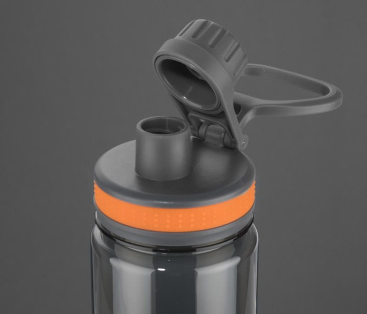 Bidon GREY 700 ml popielaty (szary) z logo