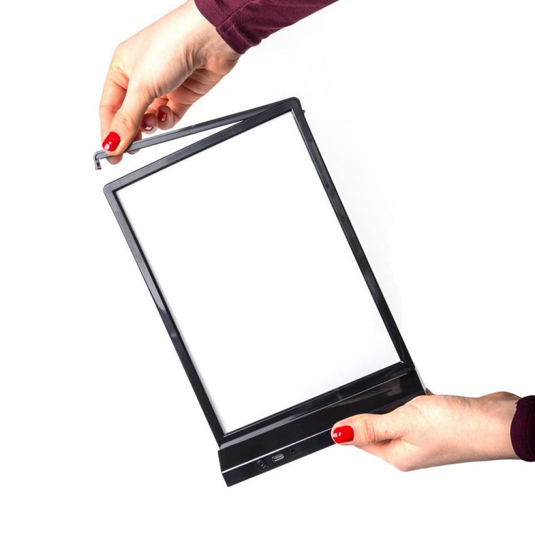 Podświetlany stojak na ulotki DL