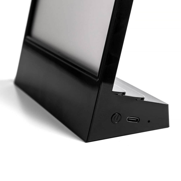 Dwustronny podświetlany stojak na ulotki A5 typu L