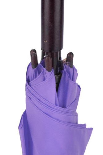 Parasol STICK fioletowy z logo