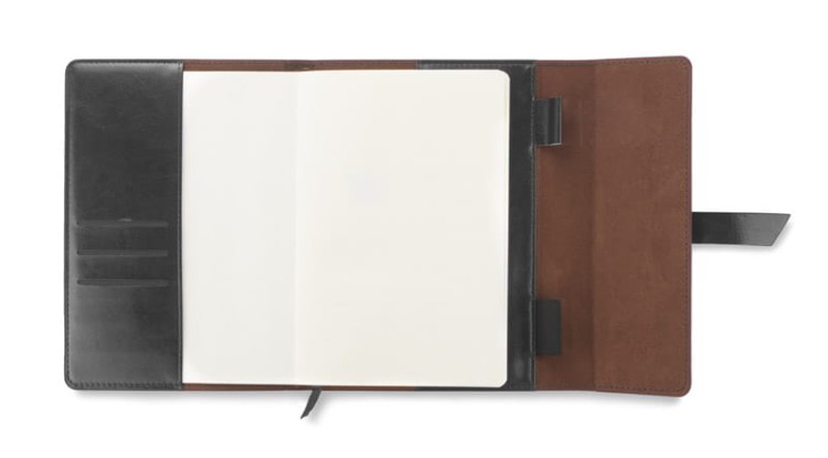 Notes VASCO A5 czarny z logo