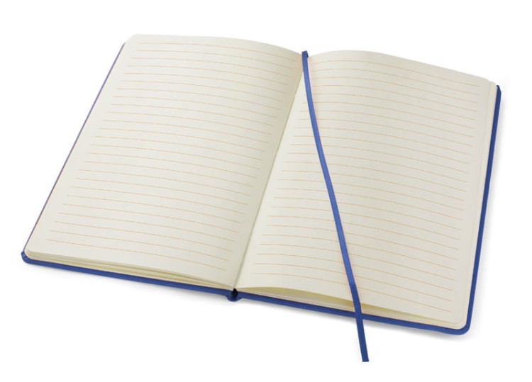 Notes VITAL A5 niebieski z logo