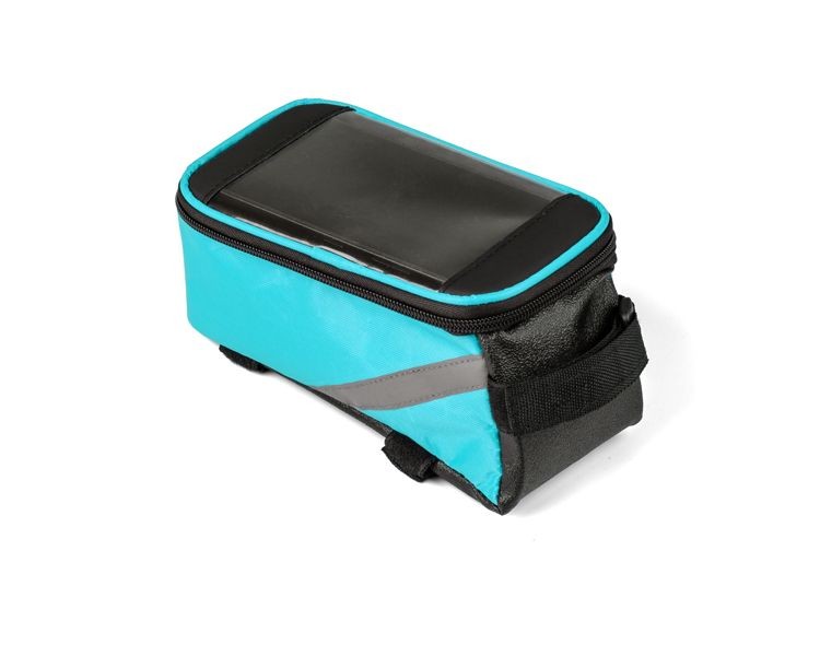 Torebka rowerowa VELO błękitny z logo