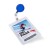 Skipass PULL niebieski z logo