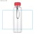 Butelka CLEAR 500 ml czerwony