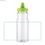 Bidon ze słomką TRANCE 700 ml zielony jasny