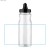 Bidon ze słomką TRANCE 700 ml czarny