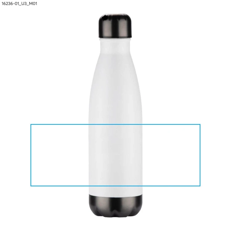 Butelka termiczna 500 ml WATRO biały